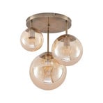 Teeja Cluster Lampa Sufitowa Amber - Lindby