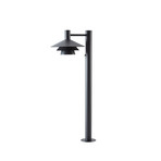 Montaro LED-Wegeleuchte, anthrazit, 100 cm, Sensor, Aluminium, IP54 - Lucande