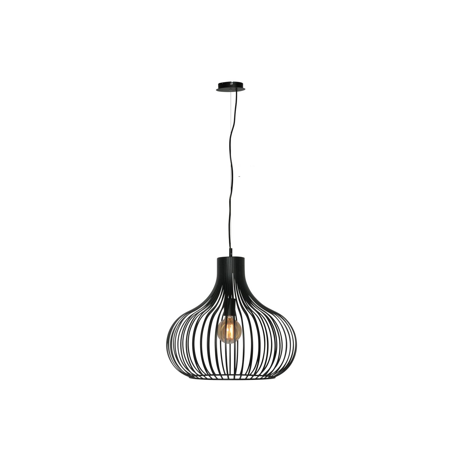 Freelight aglio függesztett lámpa, ø 48 cm, fekete, fém
