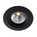 SLC One 360° SunLike LED indbygningslampe sort 930