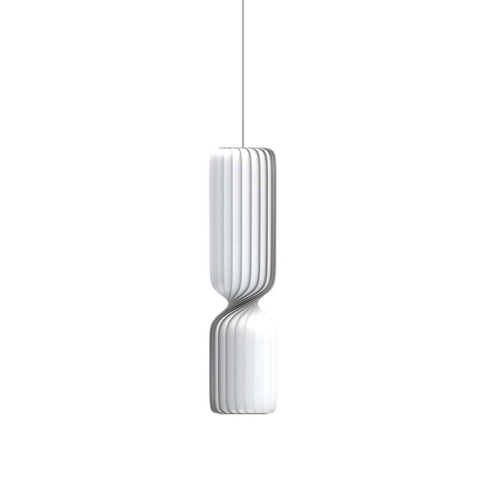 Tom Rossau Pendelleuchte TR41, 100 cm, weiß, Kunststoff, E27
