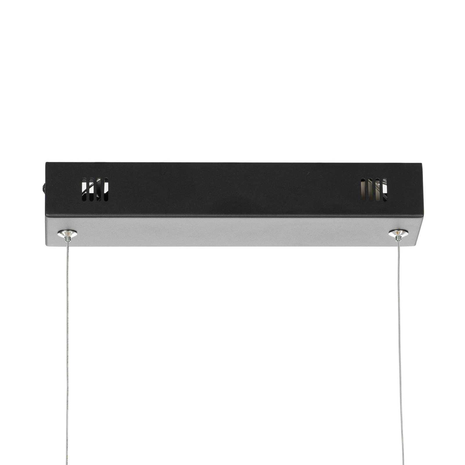 Lindby Zaylee LED hanglamp, dimbaar, zwart