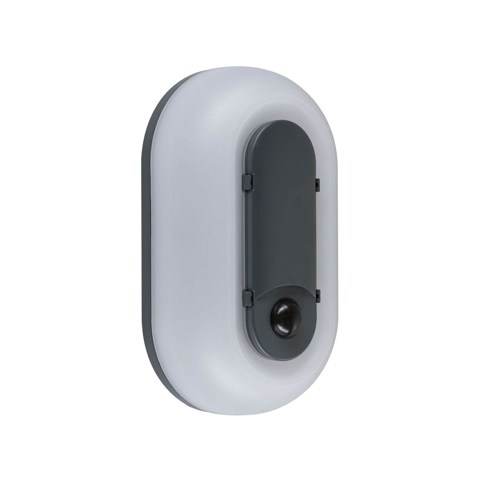 Paulmann LED wandlamp Elunor antraciet met sensor, hoogte 21 cm, CCT