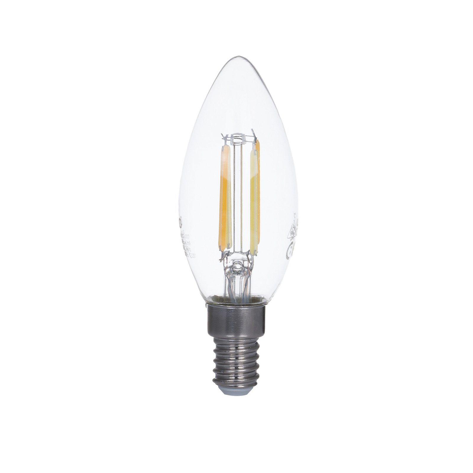 Pære 4,2 W Tuya WLAN CCT E14 Clear – LUUMR
