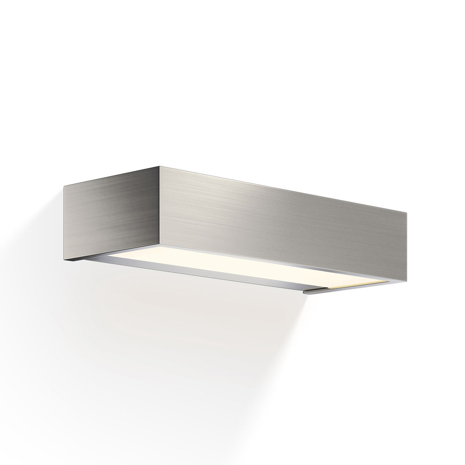 Decor Walther Box LED-Wandlampe nickel 2.700K