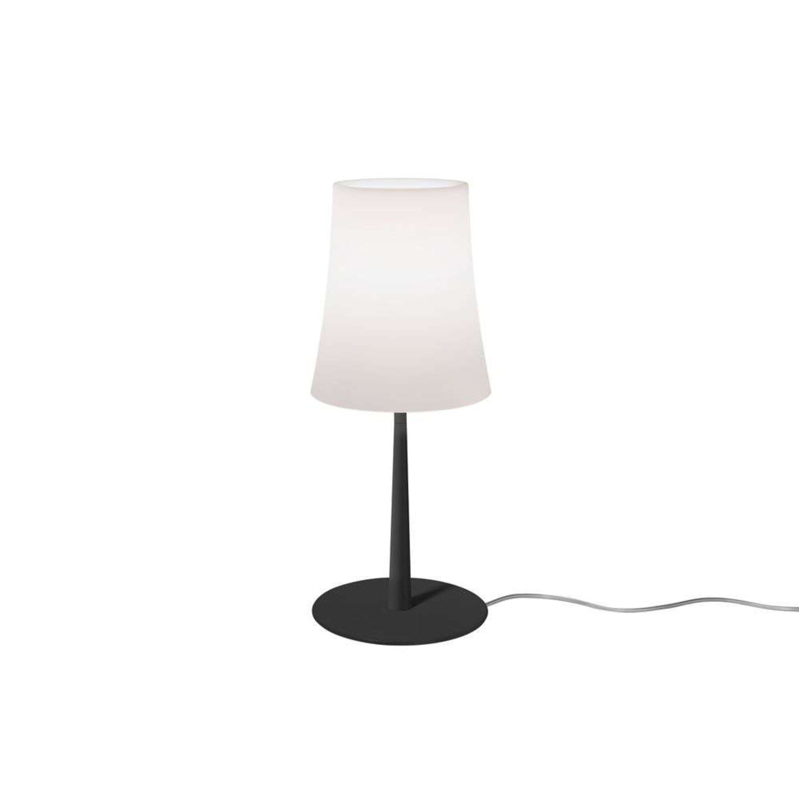 Birdie Easy Lampă de Masă Opaque Black - Foscarini