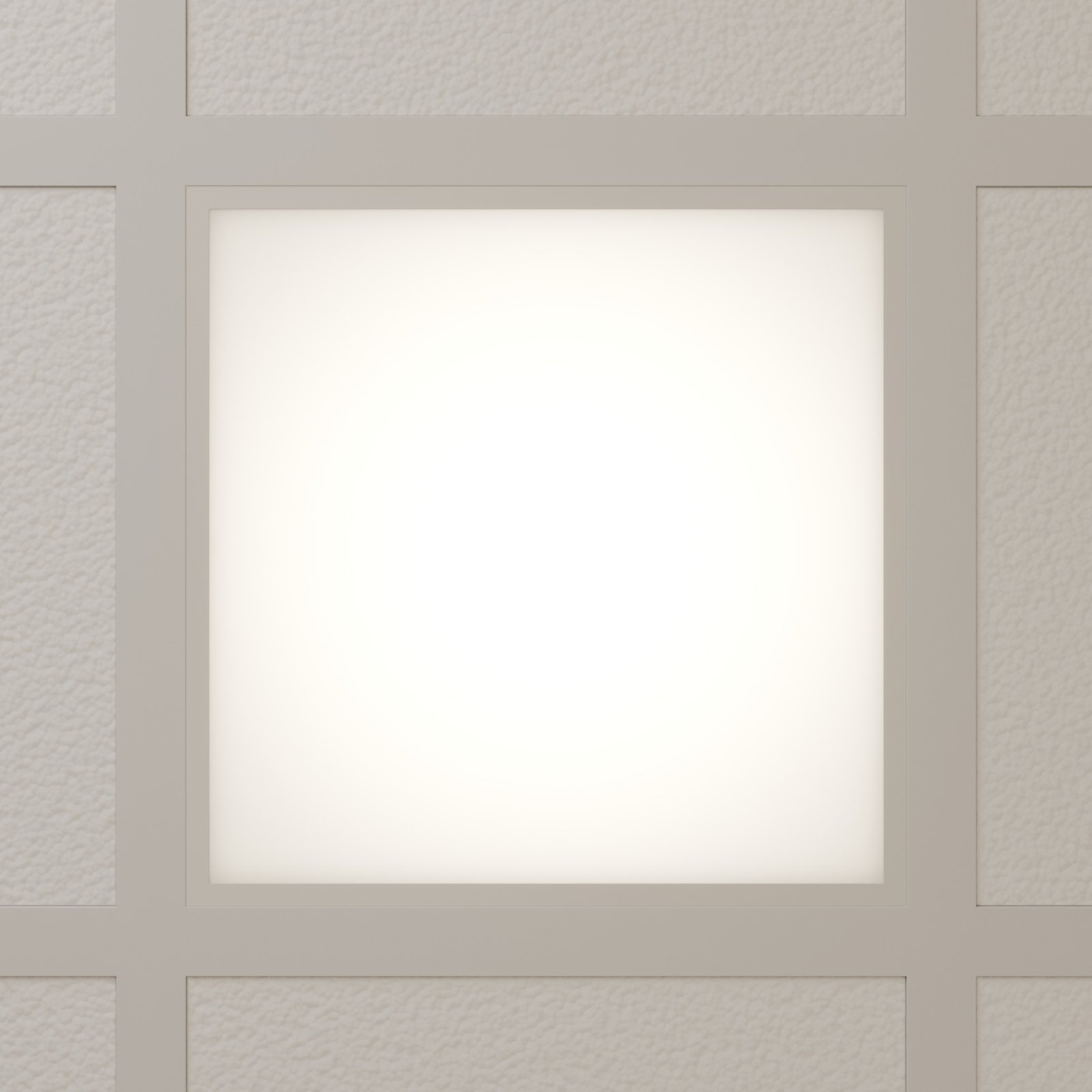 Arcchio LED betétes panel Vinas, 4,000 K, 32 W, 62 cm x 62 cm