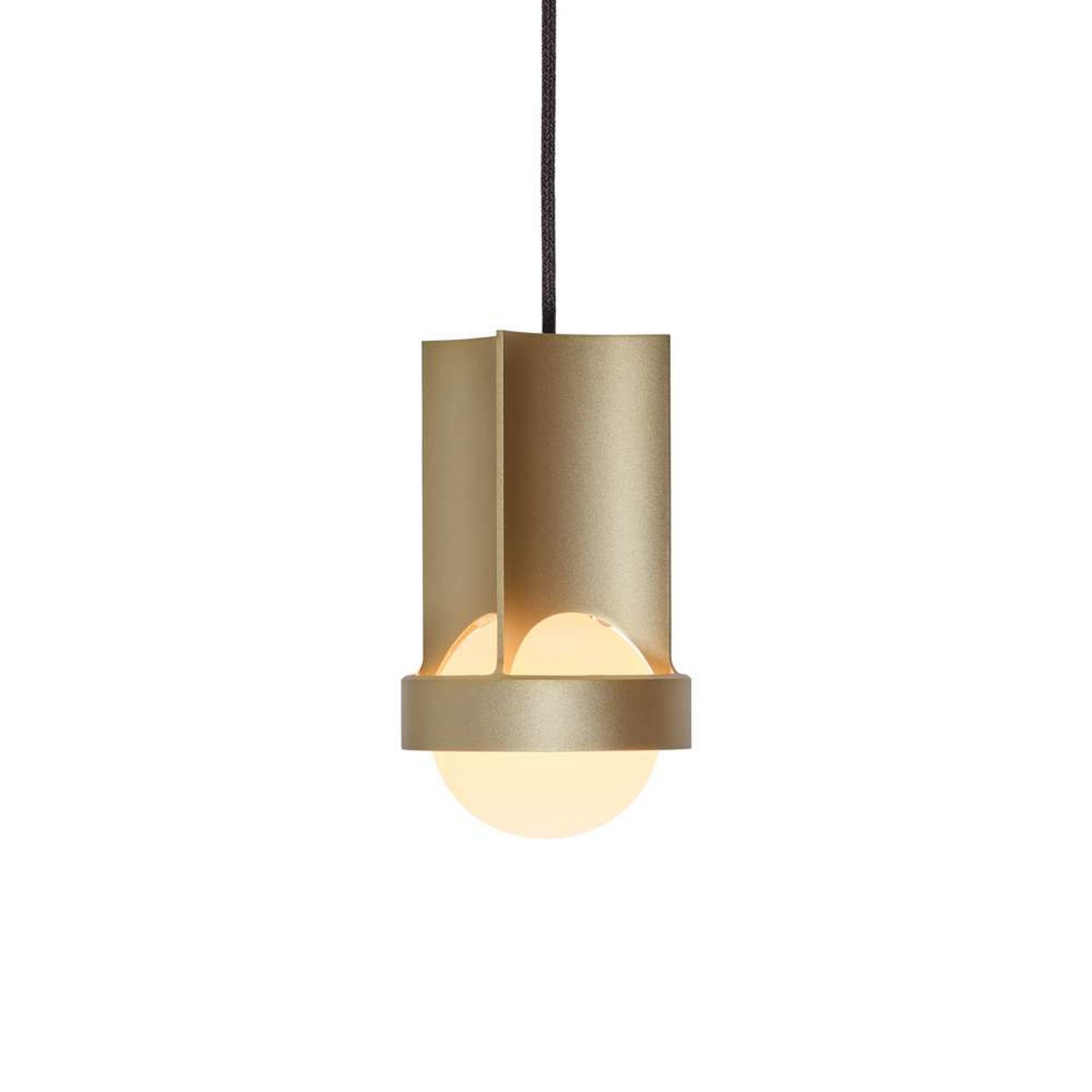 Loop Lustră Pendul Single Small w/Sphere III Gold - Tala