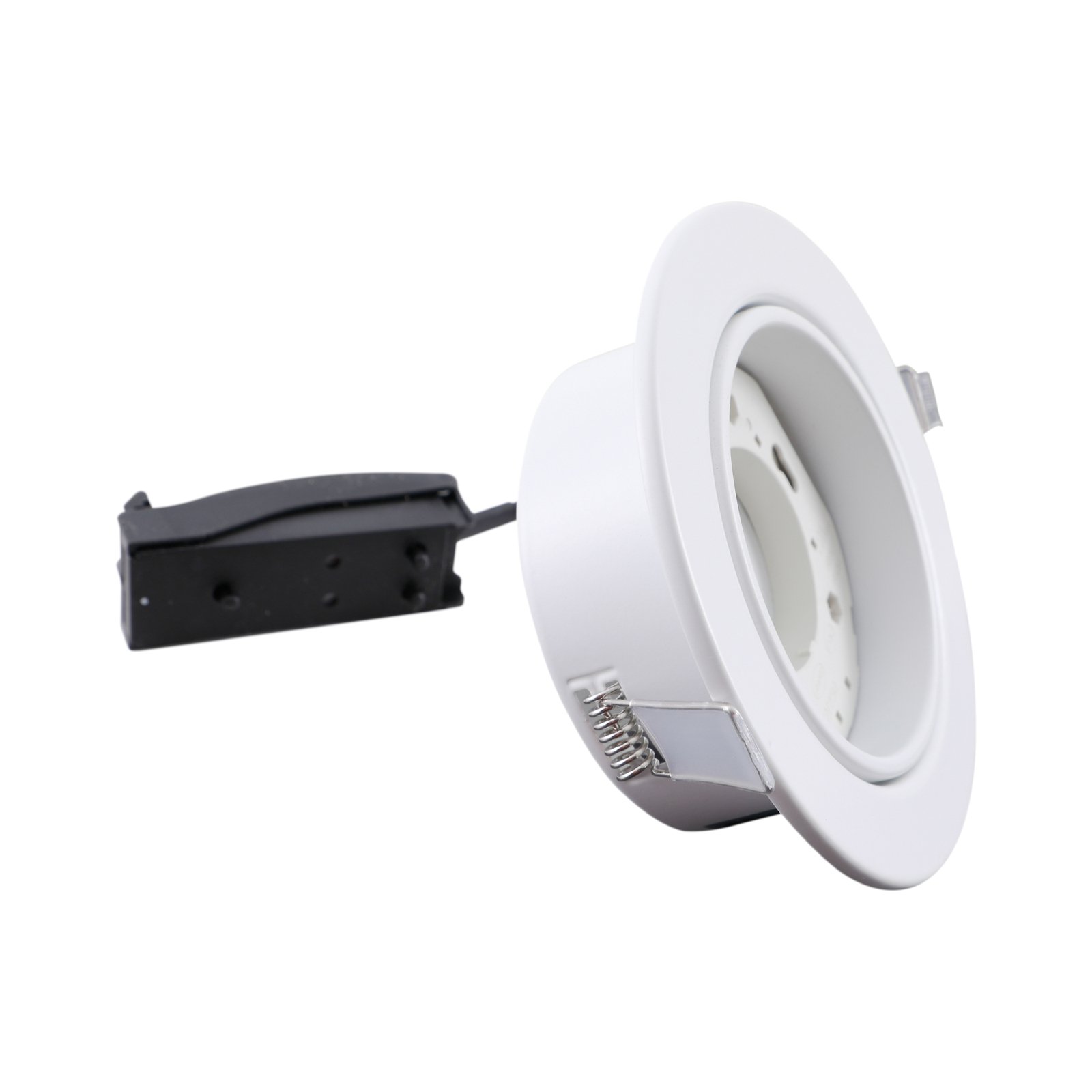 Lindby luci da incasso Jyla, bianco opaco, Ø 13 cm, GX53