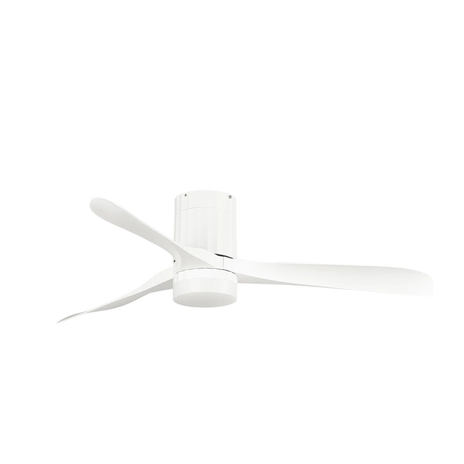 Lucande LED plafondventilator Novri, wit, Ø 132 cm, CCT