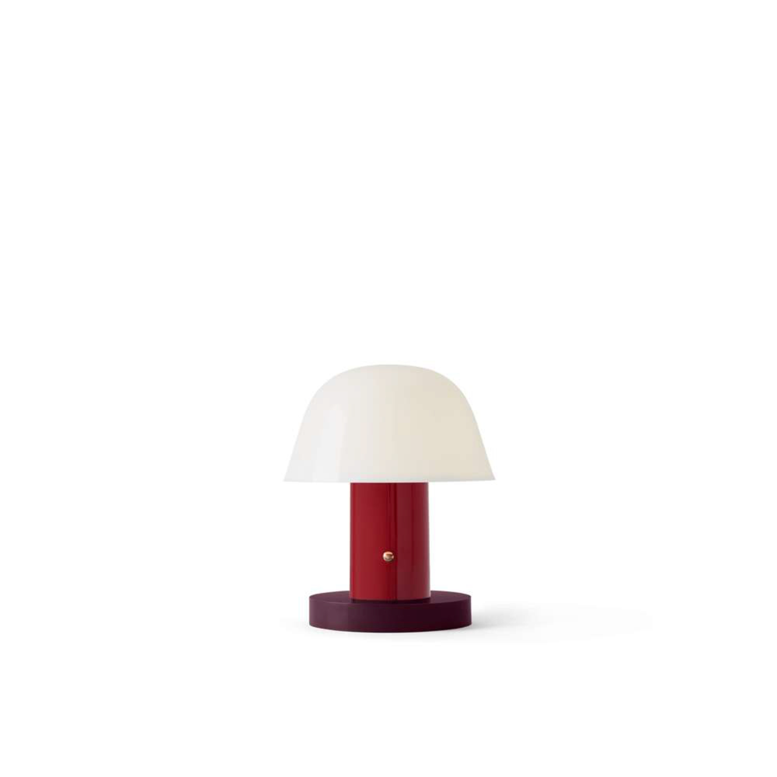 Setago JH27 Portable Table Lamp Maroon/Grape - &Tradition