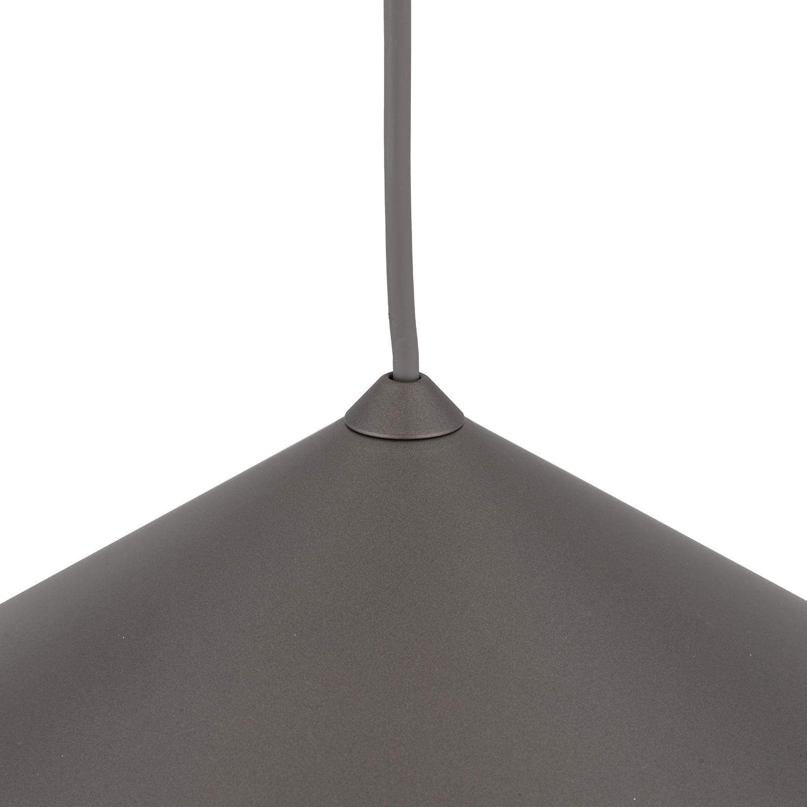 Závěsné světlo Lume L, hnědé, kov, Ø 40 cm, GX53