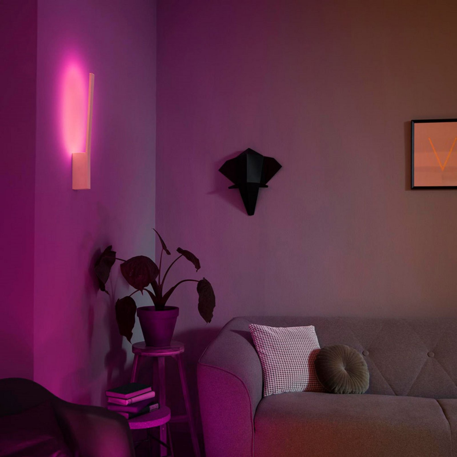 Liane Hue Aplică de Perete White Bluetooth White/Color Amb. - Philips Hue