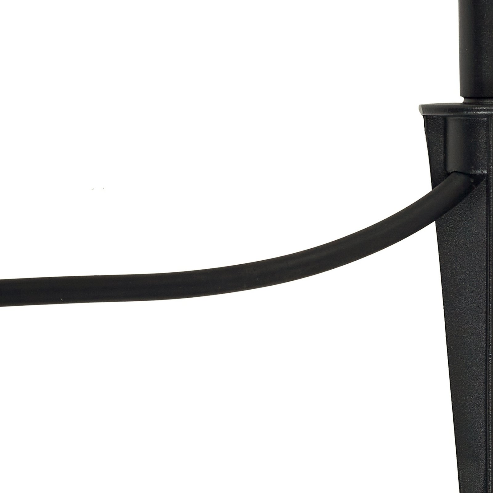 Sorvete földi tüskés lámpa, magasság 62 cm, fém, fekete - Lindby Sorvete földi tüskés lámpa, magasság 62 cm, fém, fekete - Lindby