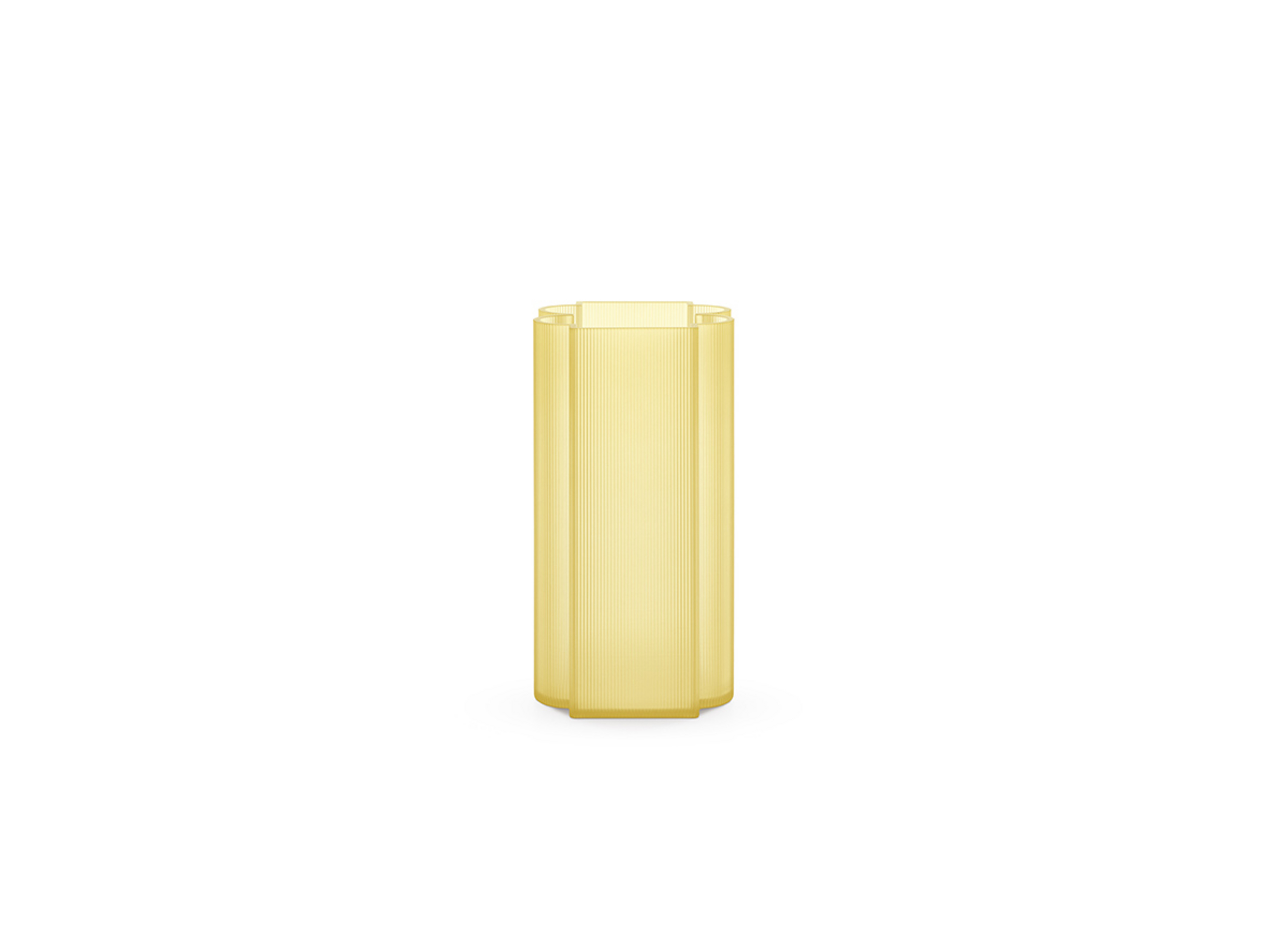Okra Vase Tall Yellow - Kartell