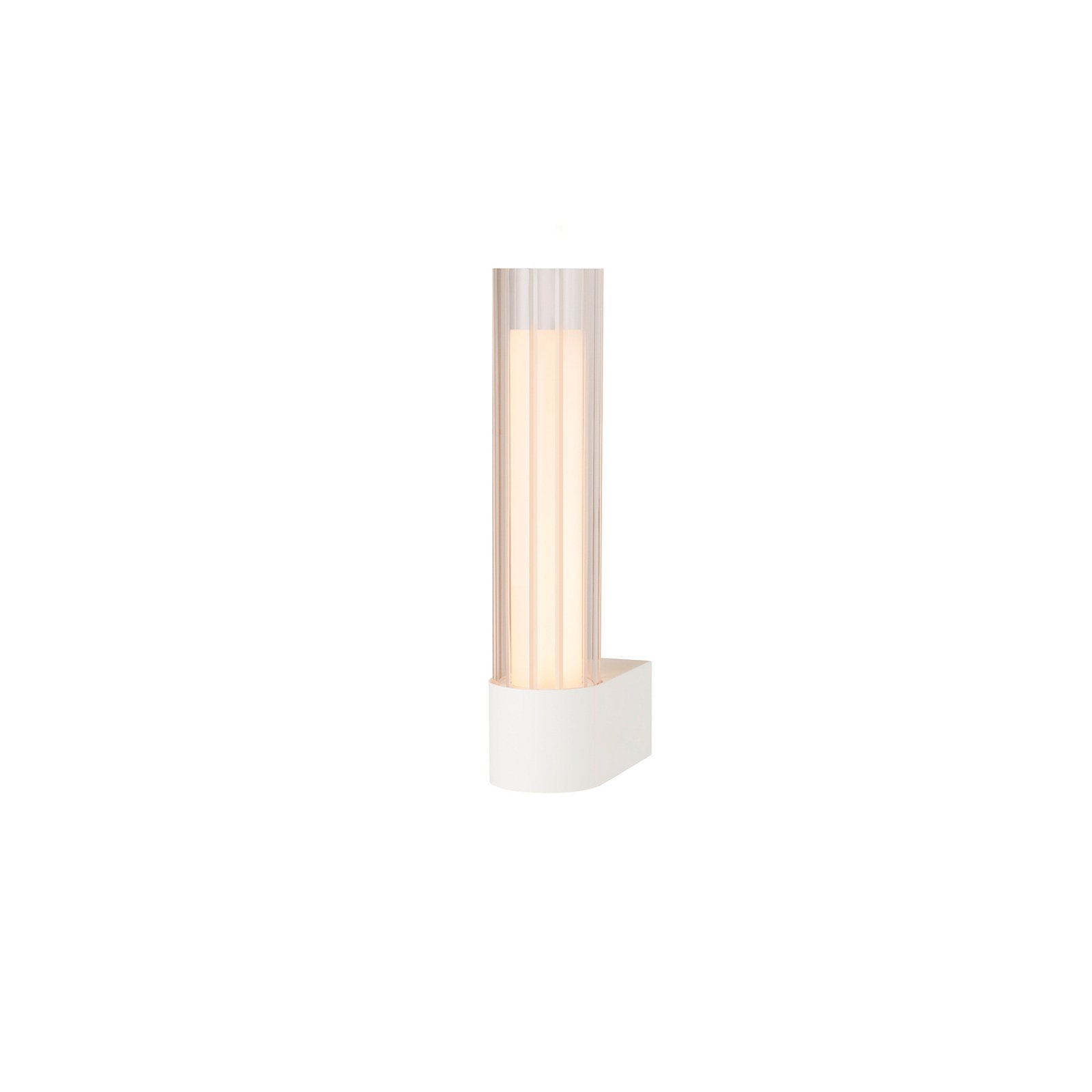 SLV LED bathroom wall lamp Lygant single, white, aluminium