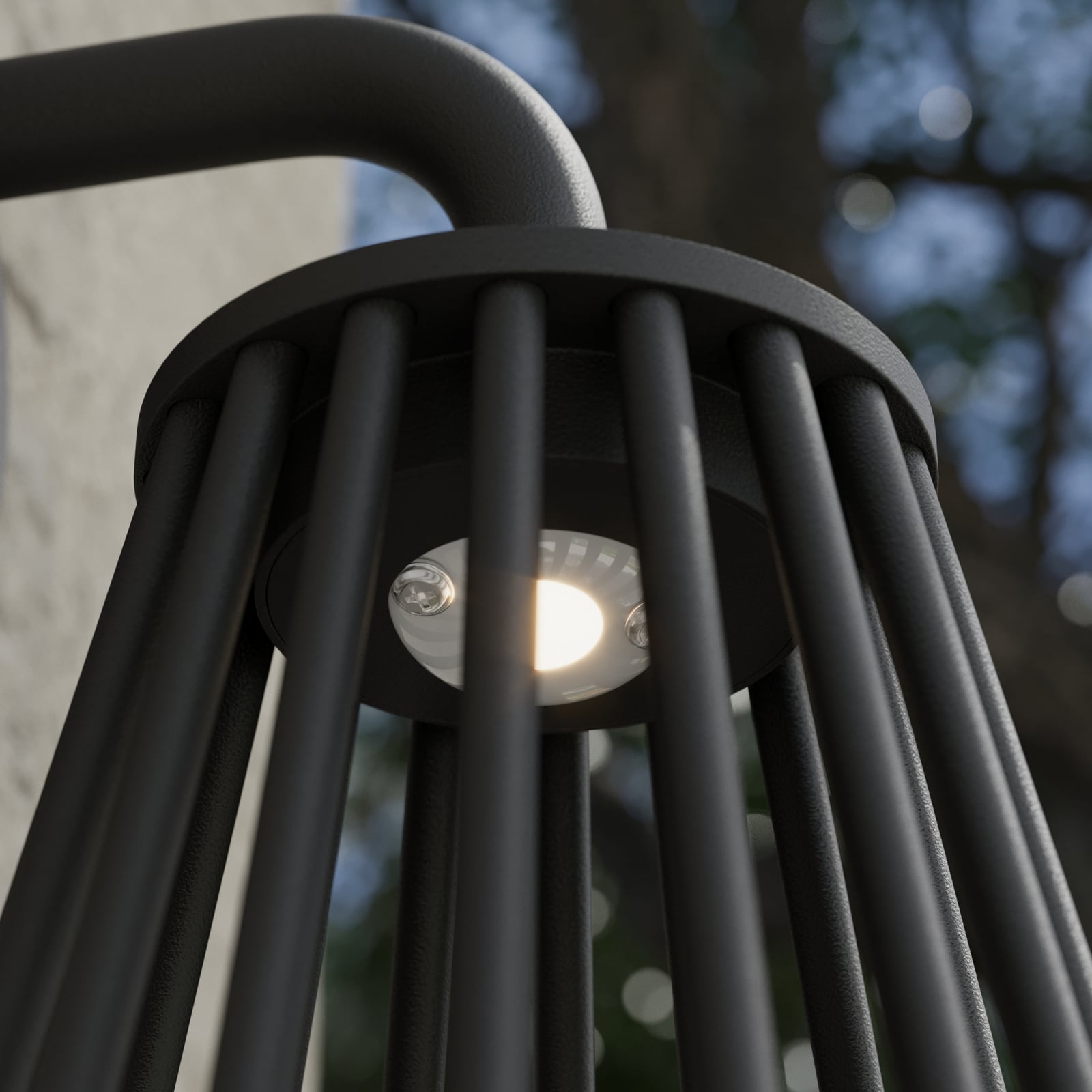 UDGÅET - Miray LED Vanjski Zidna lampa tamno Siva - Lucande