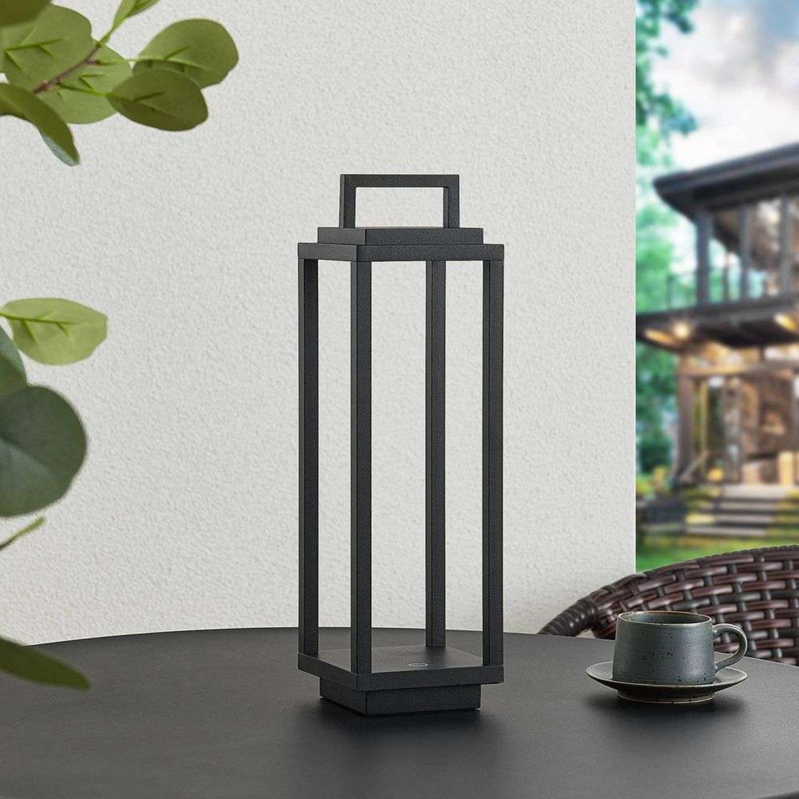 Mirina Portable Ulkovalaisin Black - Lucande