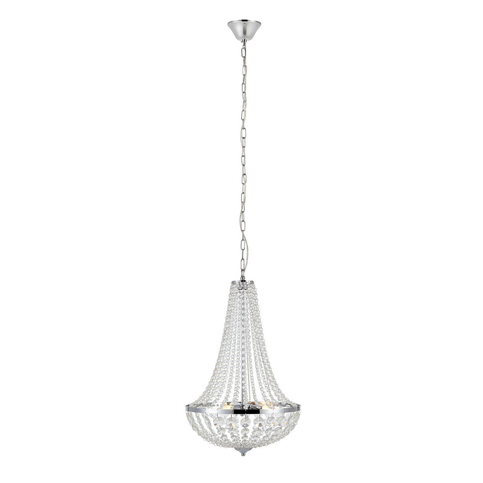 Gränsö 3 Lysekrone IP44 Chrome - Markslöjd