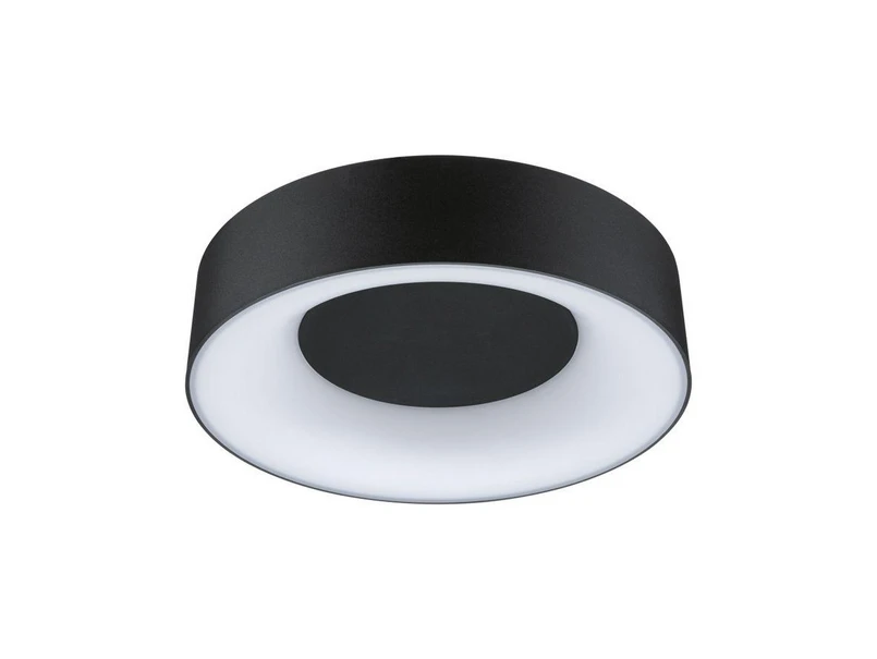 Paulmann - Casca LED Plafondlamp IP44 Wit/Matt Zwart