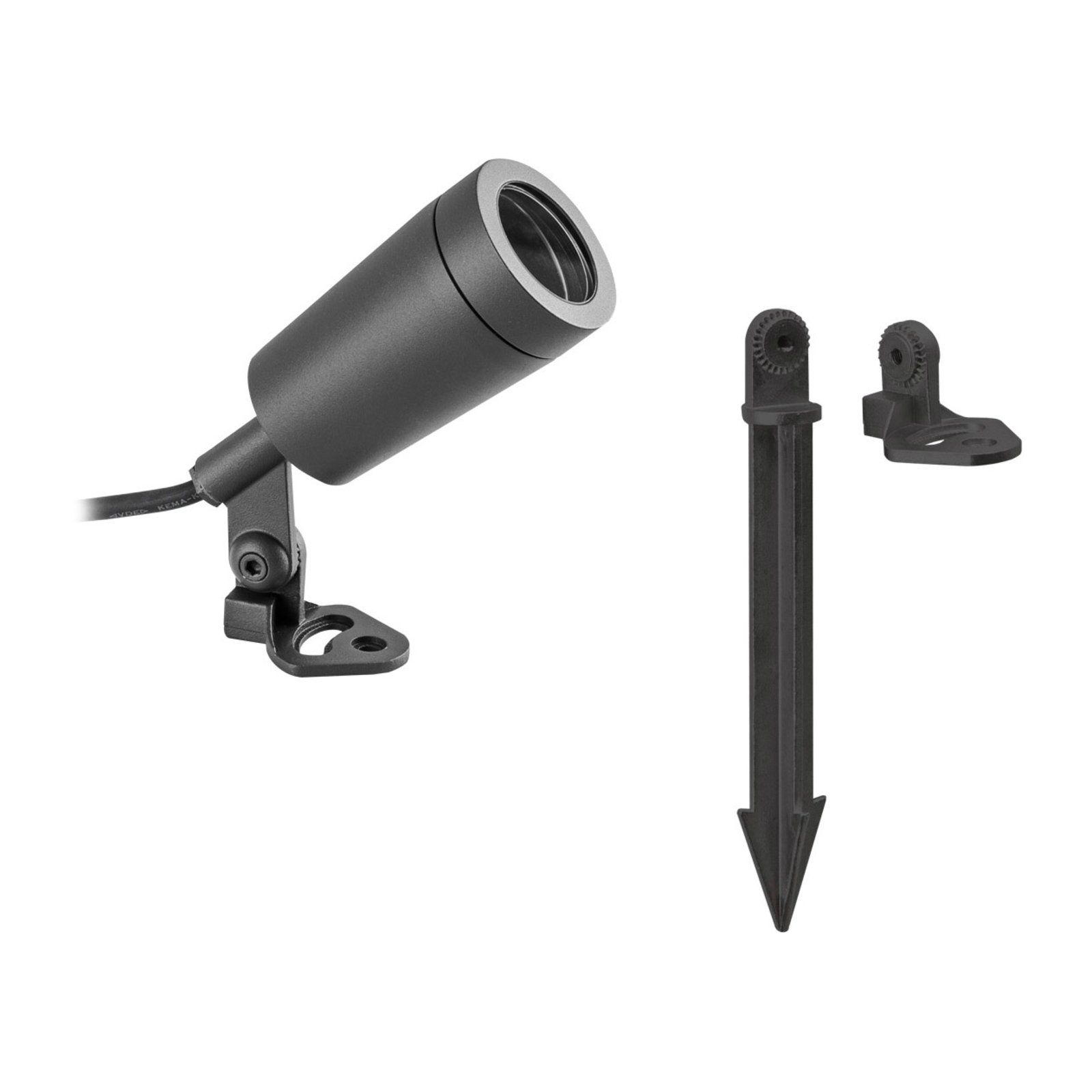 EVN Gartenspot ground spike light, stainless steel