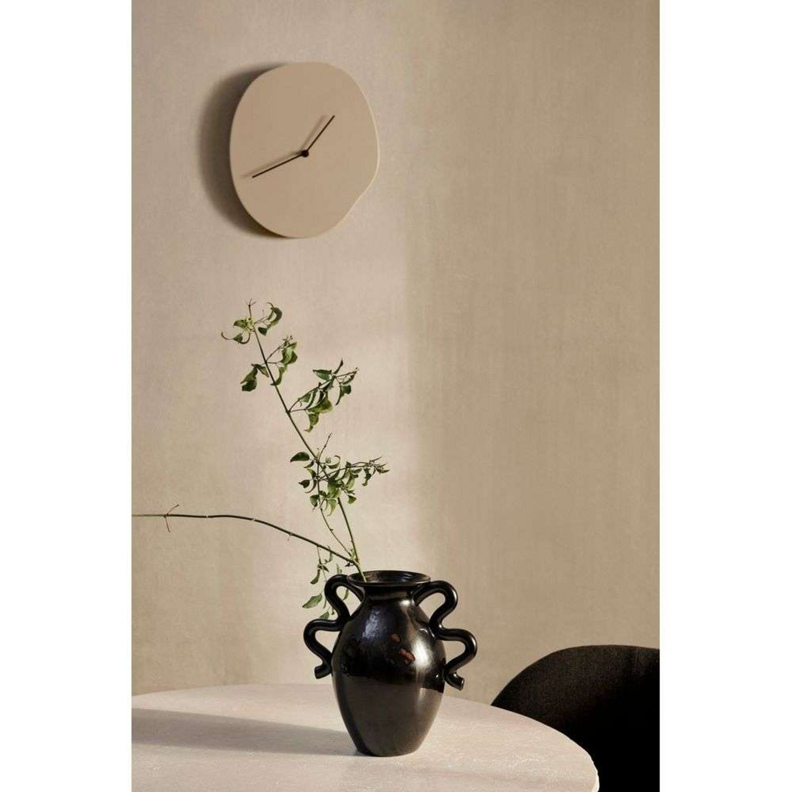 Melt Wall Clock Cashmere - ferm LIVING