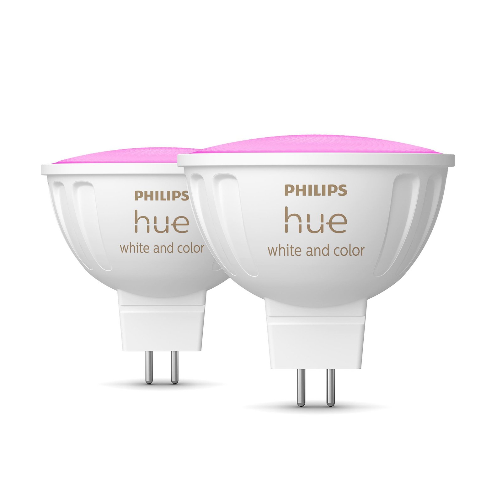 Philips Hue White & Color Ambiance 6,3W GU5,3 x2