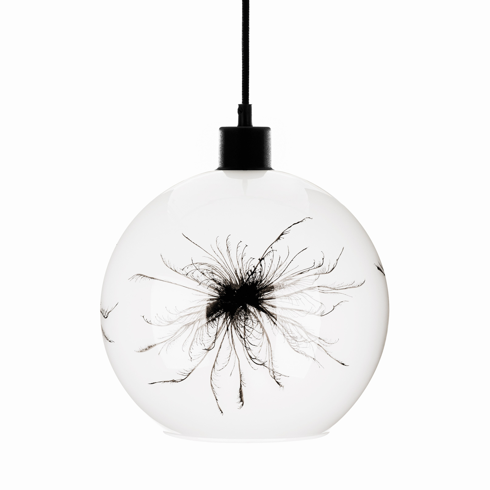 Lampa wisząca kula dandelion dekor strona Ø 25cm