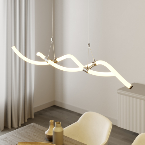 Lucande Wewa LED-pendellampe, med Switch-Dim