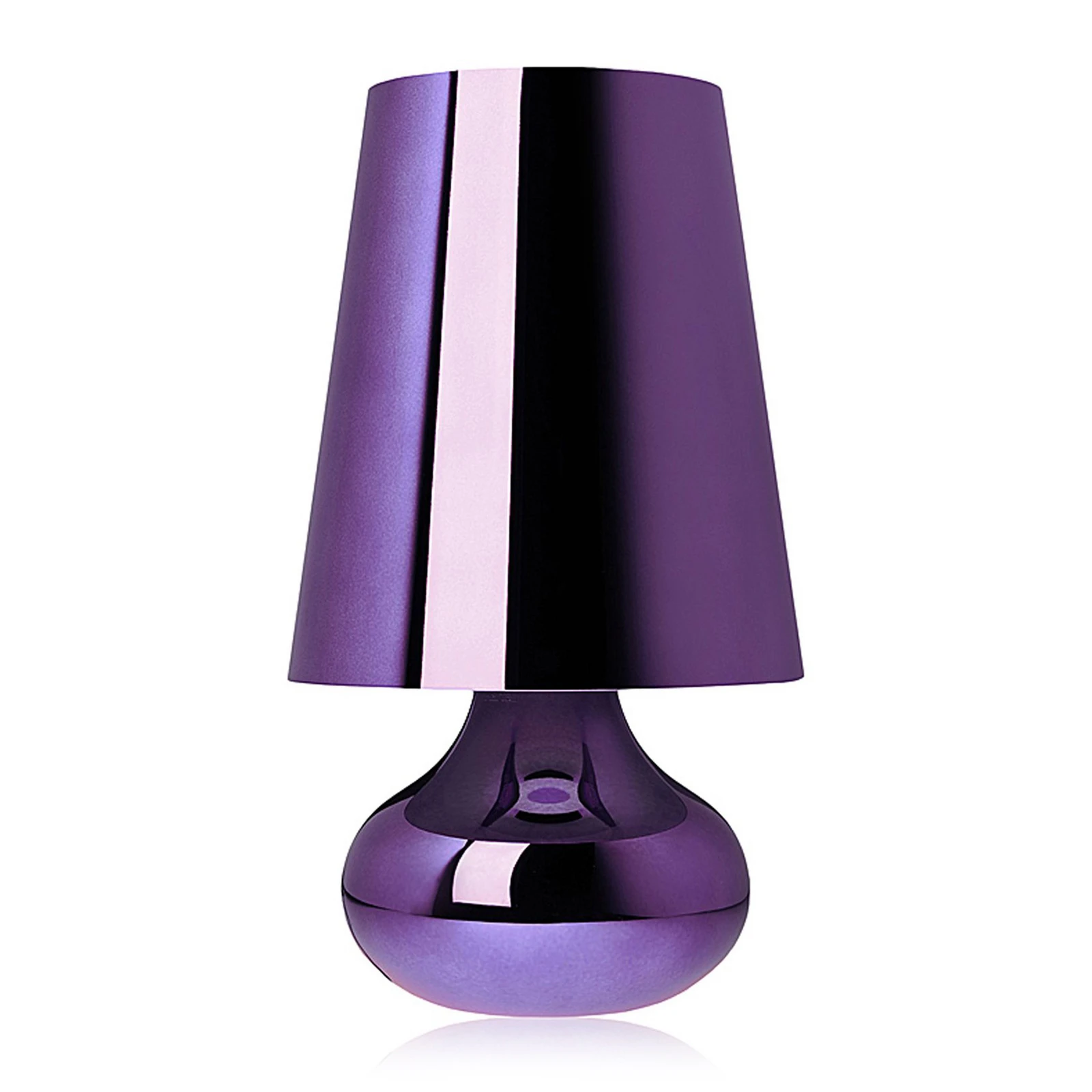 Lampada da tavolo LED Kartell Cindy, viola metallizzato