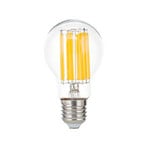 Lâmpada de incandescência LED E27 A60 transparente 15W 827 2000lm dim