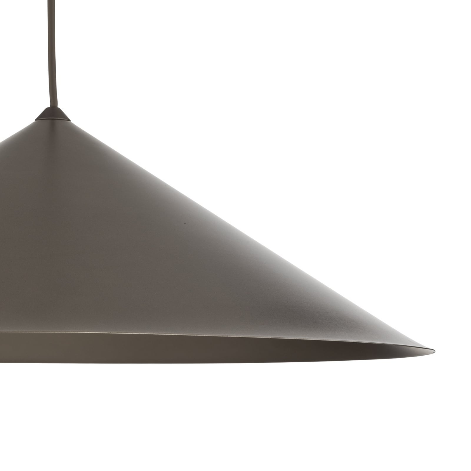 Hängeleuchte Lume XL, braun, Metall, Ø 49 cm, GX53 Hängeleuchte Lume XL, braun, Metall, Ø 49 cm, GX53