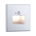 Edge Quadro LED-inbouwwandlamp Square mat chroom met sensor - Paulmann
