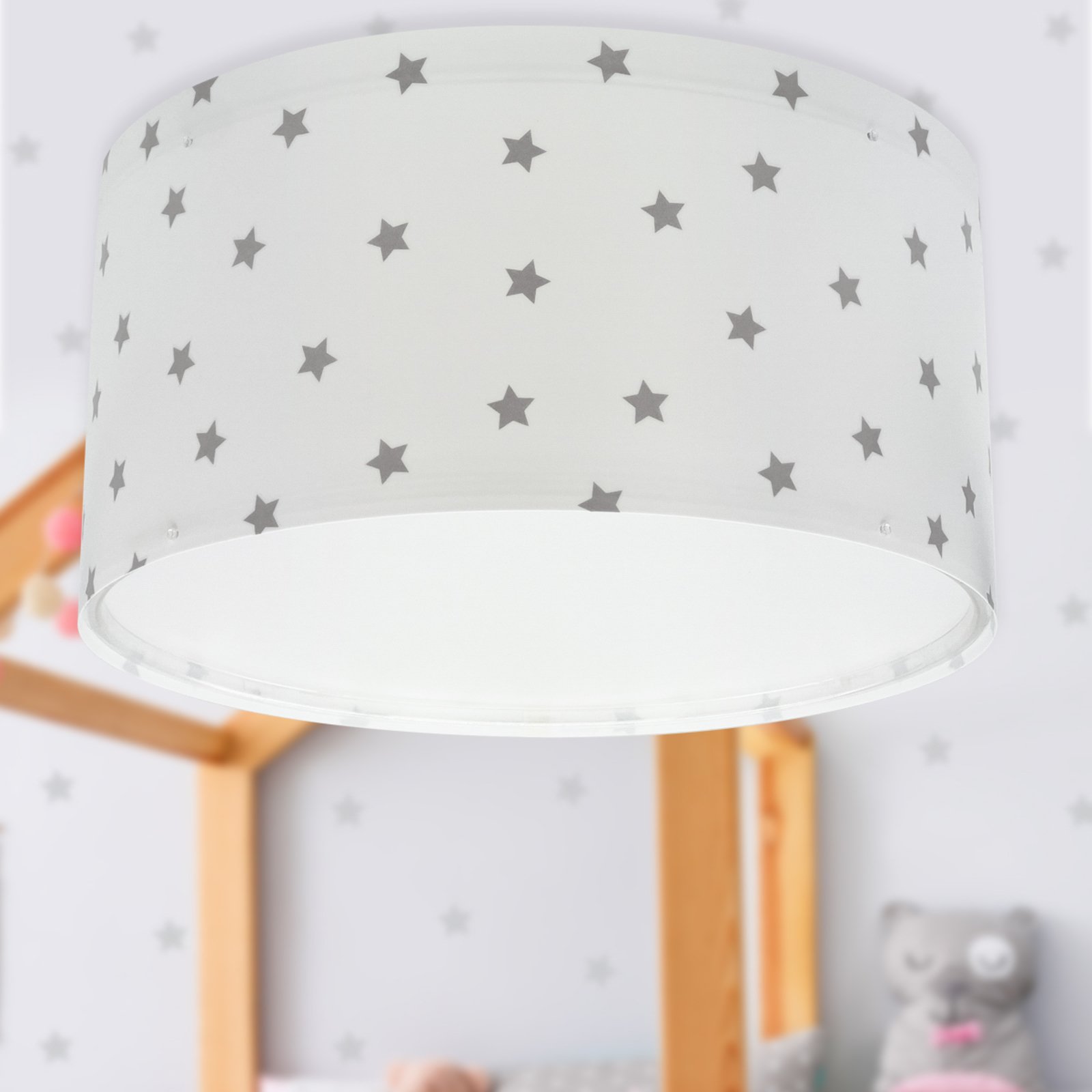 Dalber Star Light plafondlamp voor kinderen wit