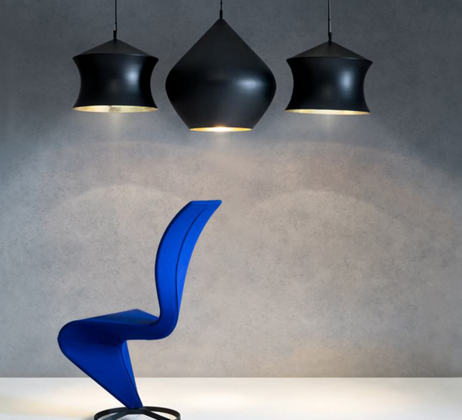 Beat Light Waist LED Lustră Pendul Black - Tom Dixon