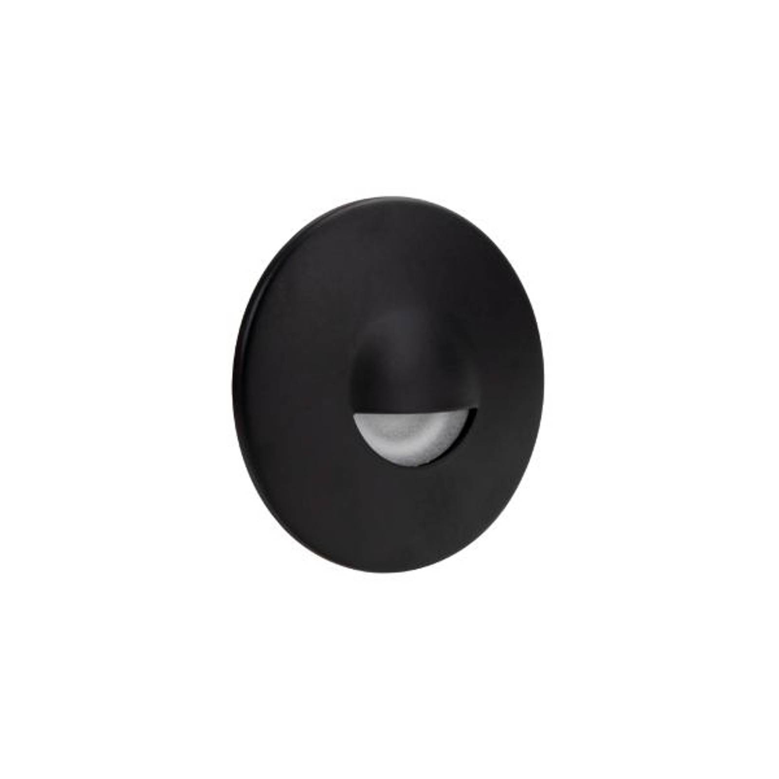 BRUMBERG Adapt wall LED-Einbauspot schwarz matt