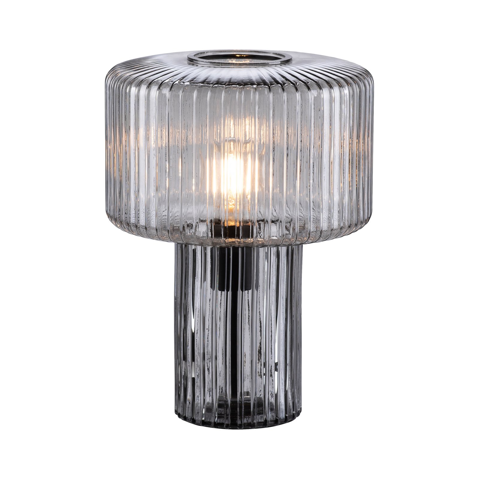 Paul Neuhaus Fungus table lamp, glass, 34 cm high, E27