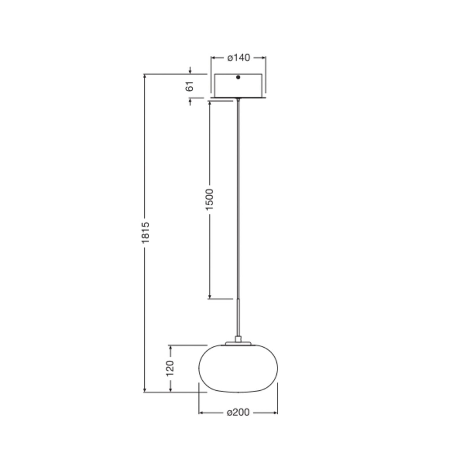 Lampă suspendată LED OSRAM Decor Satellite, gri, Ø 20 cm, 1 bec, CCT Lampă suspendată LED OSRAM Decor Satellite, gri, Ø 20 cm, 1 bec, CCT
