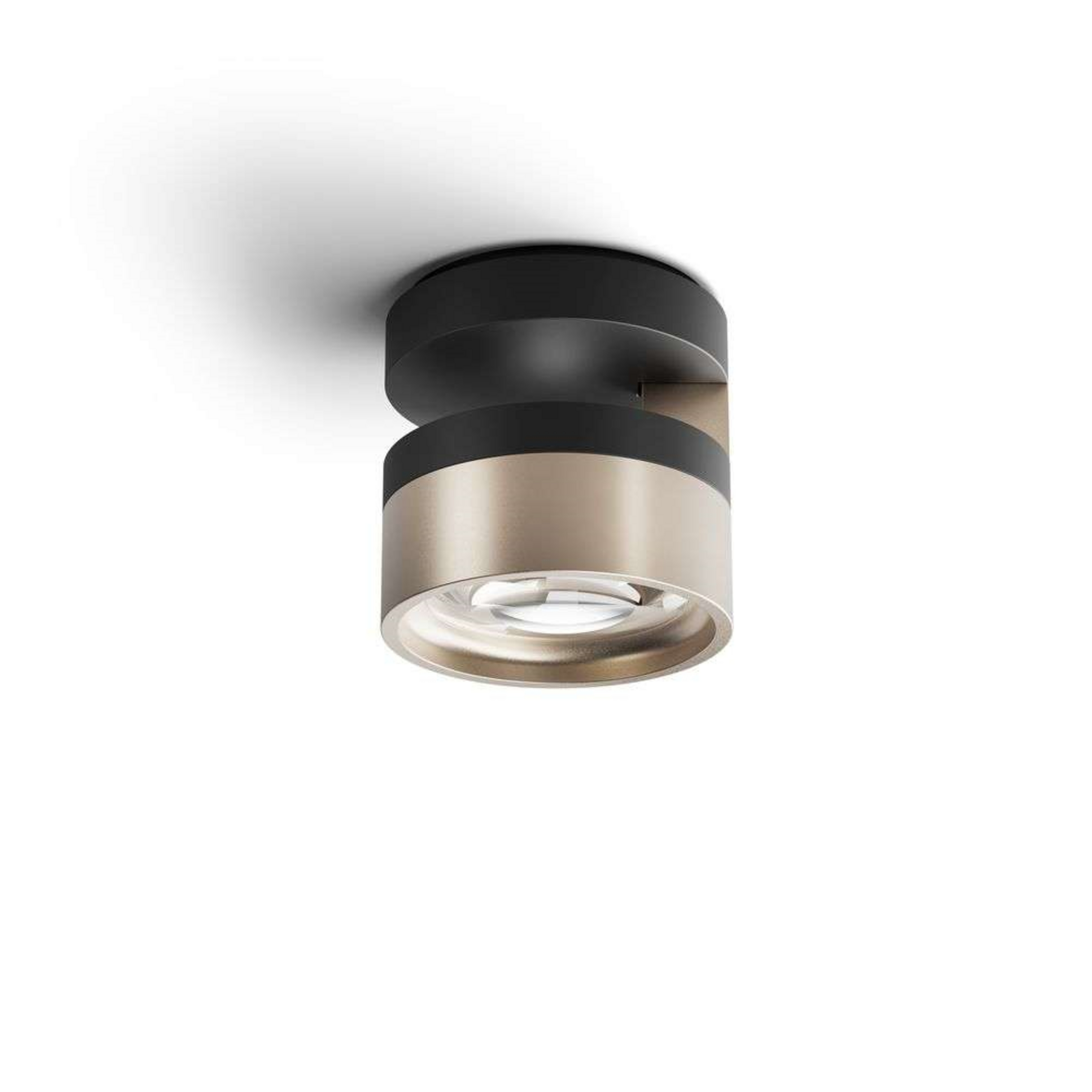 Blade C1 Slim Loftlampe Matt Black/Silver Gold - Light-Point