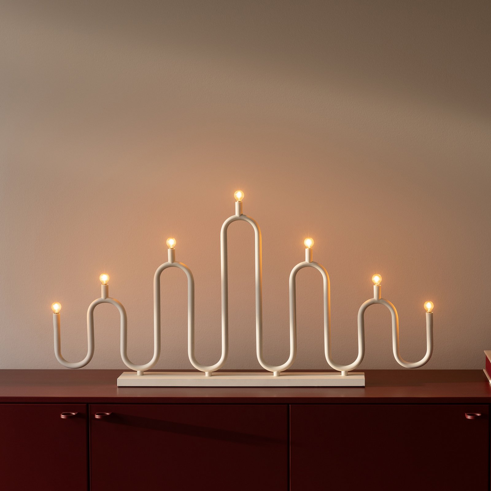 Noel Tischleuchte 76 cn beige Metall - Globen Lighting Noel Tischleuchte 76 cn beige Metall - Globen Lighting