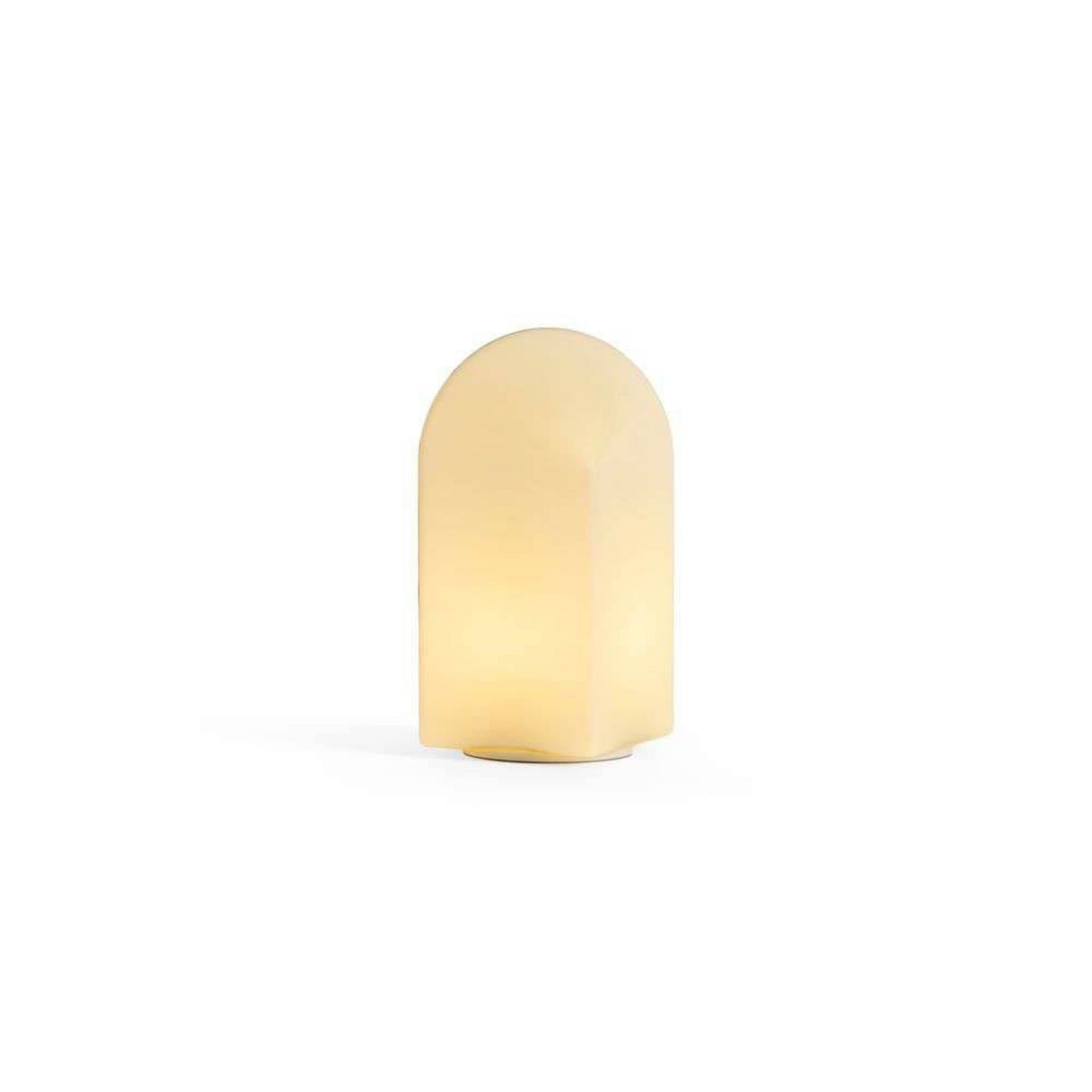 Parade 240 Portable Tischleuchte Shell Weiß HAY - Wohnzimmer - Glas