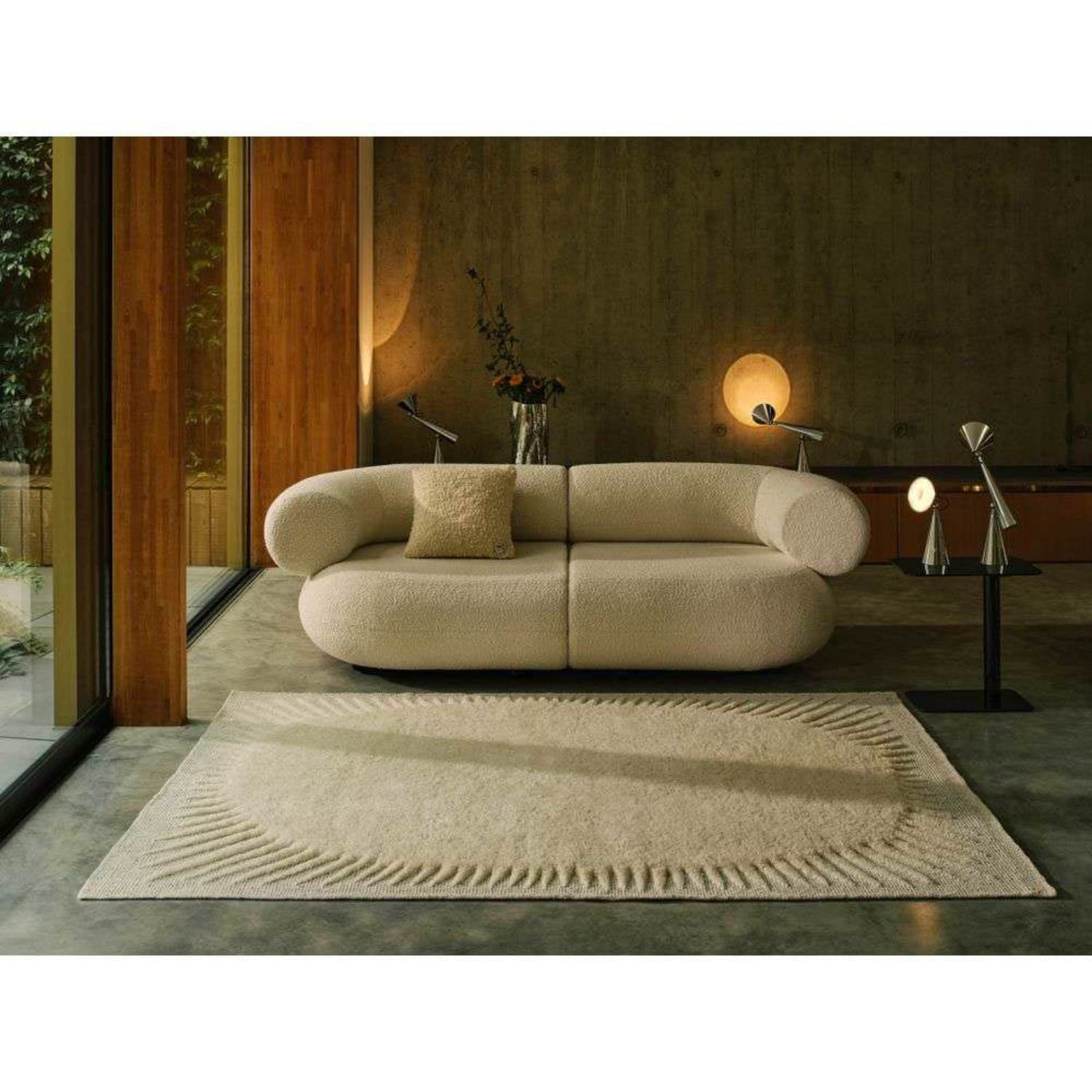 Edgy Teppich 170x240 White - Tom Dixon