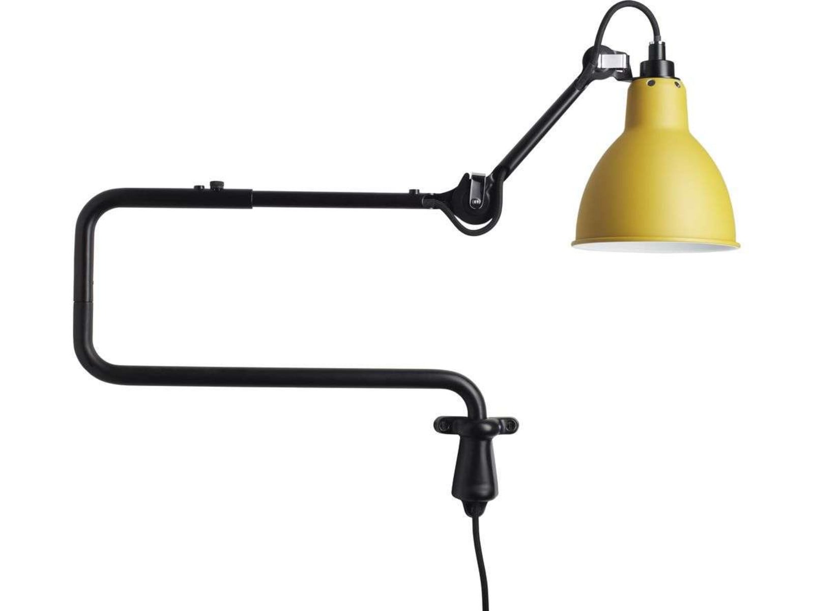 Lampe Gras 303 Wandleuchte, gelb - DCW - Wohnzimmer - Metall