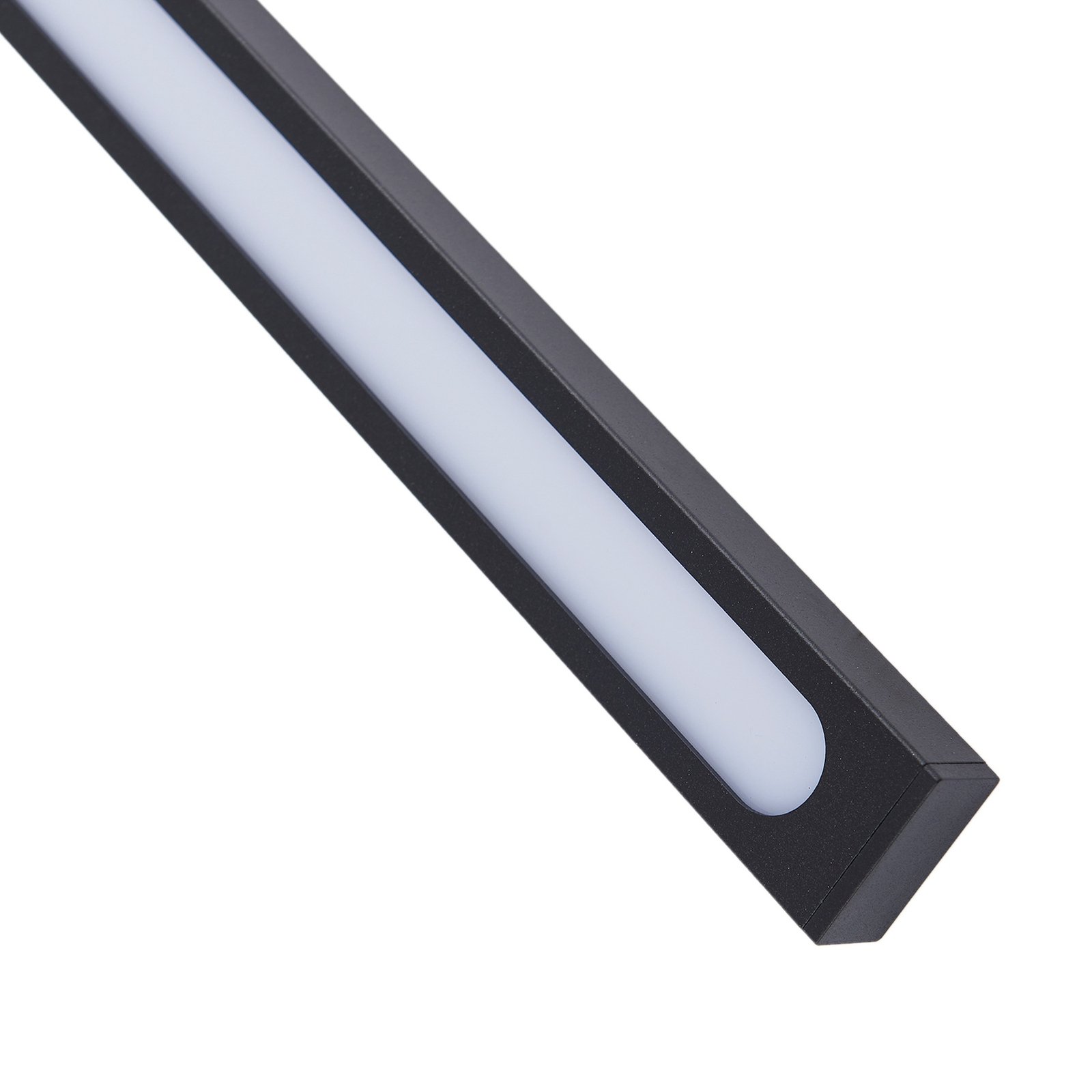 Applique d'extérieur LED Lindby Sakari, 10,5 W, noir, aluminium