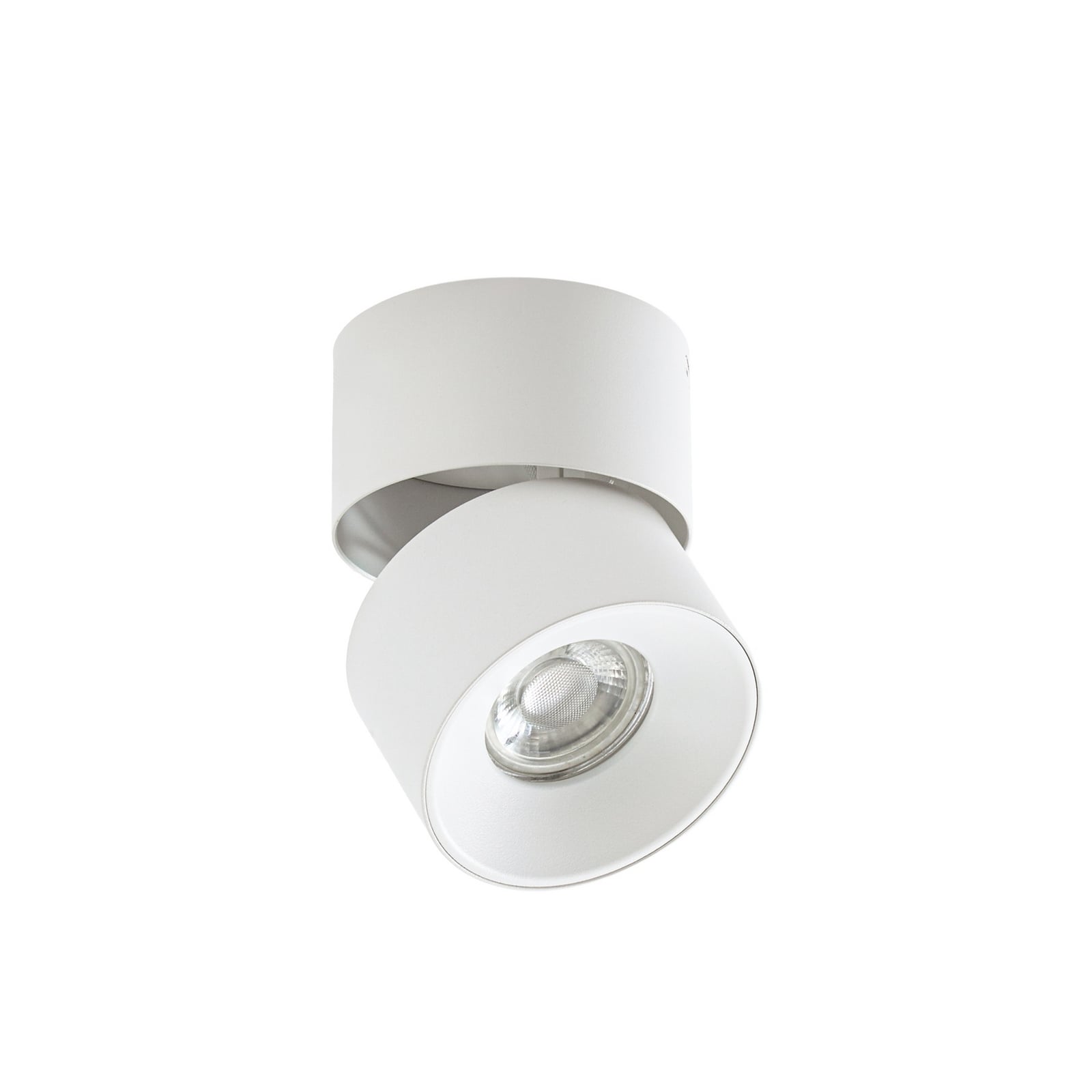 Reflektor Rotari basic, 1-punktowy, biały, Ø 9 cm, GU10 – PRIOS