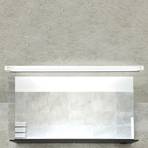 Timeless LED wall light Arcos, IP20, 150 cm, white