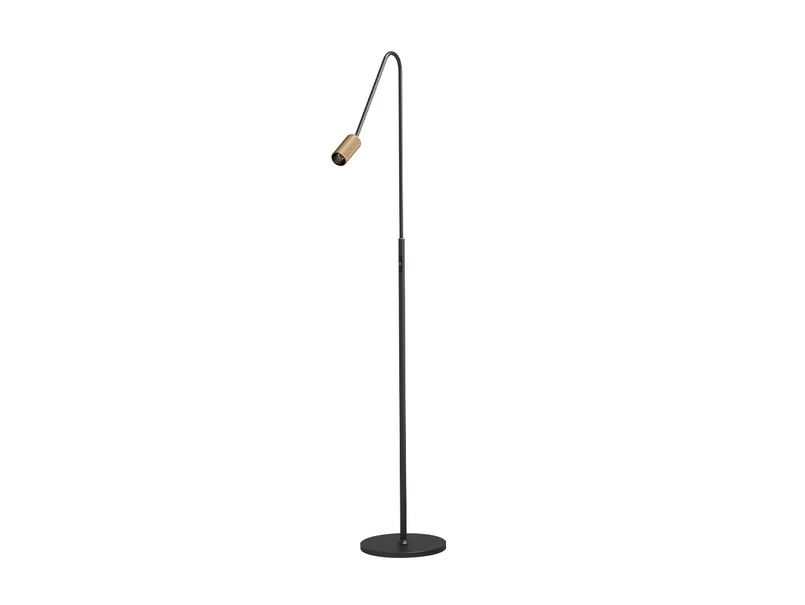 ANTIDARK - Decor F1 LED Stehleuchte Dim. Schwarz/Messing