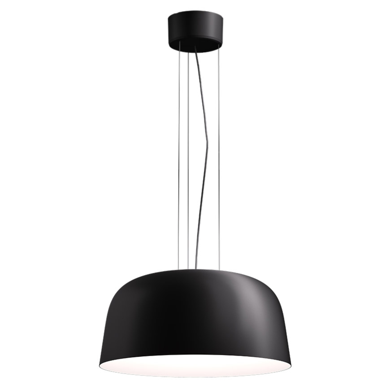 LED viseća svjetiljka Sva 840 Dali Ø 50cm crna