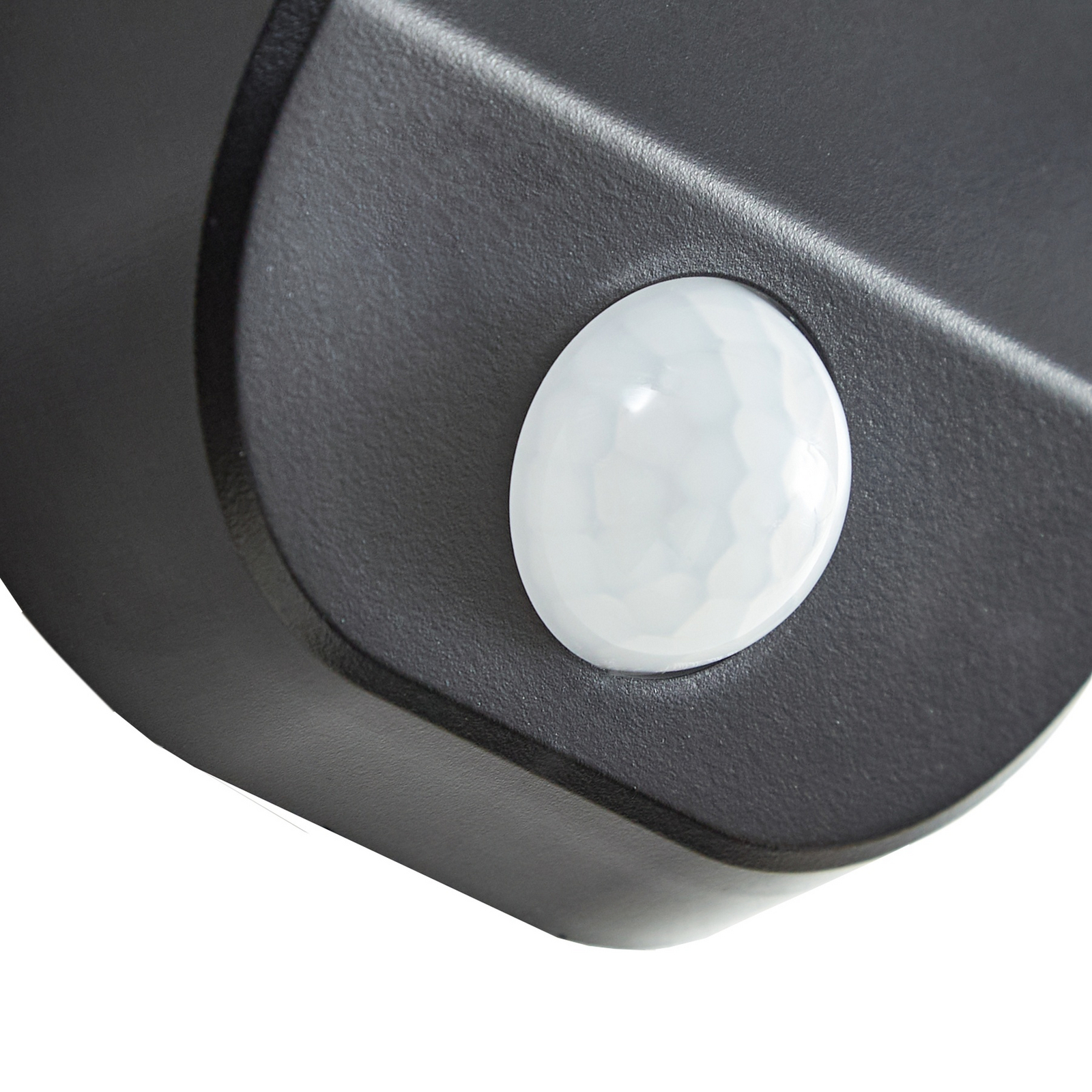 PRIOS LED wandlamp Tarlson, hoekig, antraciet, sensor PRIOS LED wandlamp Tarlson, hoekig, antraciet, sensor