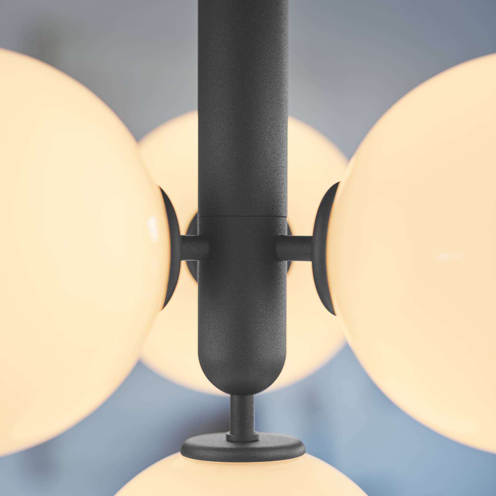 Nuura Miira 4 lampa wisząca 4-pkt. szara/opalowa